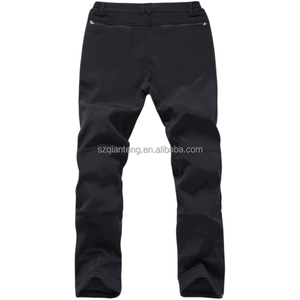 Pantalon de ski imperméable pour homme AQTQ, pantalon de randonnée en softshell doublé de polaire, fermeture éclair à la base des jambes, pantalon de snowboard - Product Image 2