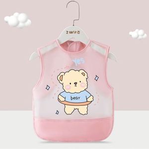 Baberos Impermeables de Manga Larga para Niños, Baberos para Bebés, Niños y Niñas, Paño para Eructos, Bandana, Bufanda para Niños Pequeños, Baberos para Alimentación - Product Image 4