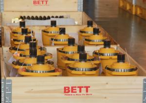 Motor de rueda de marca BETT Motor BM02 sin freno Motor hidráulico de alto par de baja velocidad para cargador - Product Image 4