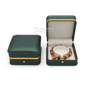 Premium Waist Curved Jewellery <b>Box</b> <b>Gold</b> Edge Design For Daily Jewelry Collection And <b>Gifting</b> Rings Necklaces Storage Case - Product Image 4