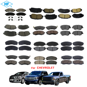 Uso para <span class=keywords><strong>CHEVROLET</strong></span> Cruze Monza Spark Captiva Pastillas de freno Fibra de carbono Cerámica Semimetálica Material de fricción Pastillas de freno - Product Image 3