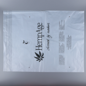100% Bioplastic Biodegradable and Compostable Self Adhesive Bag Apparel Package Cloth Package