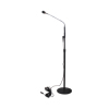 T Professional Studio Microphone longue tenue Microphone à bras réglable avec alimentation Phamton pour la diffusion en direct