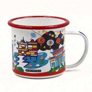 แก้วกาแฟเคลือบคุณภาพสูงแบบกำหนดเองสำหรับการตั้งแคมป์และกิจกรรมแคมป์ไฟ แก้วน้ำพรีเมียมสำหรับโปรโมชั่น - Product Image 4