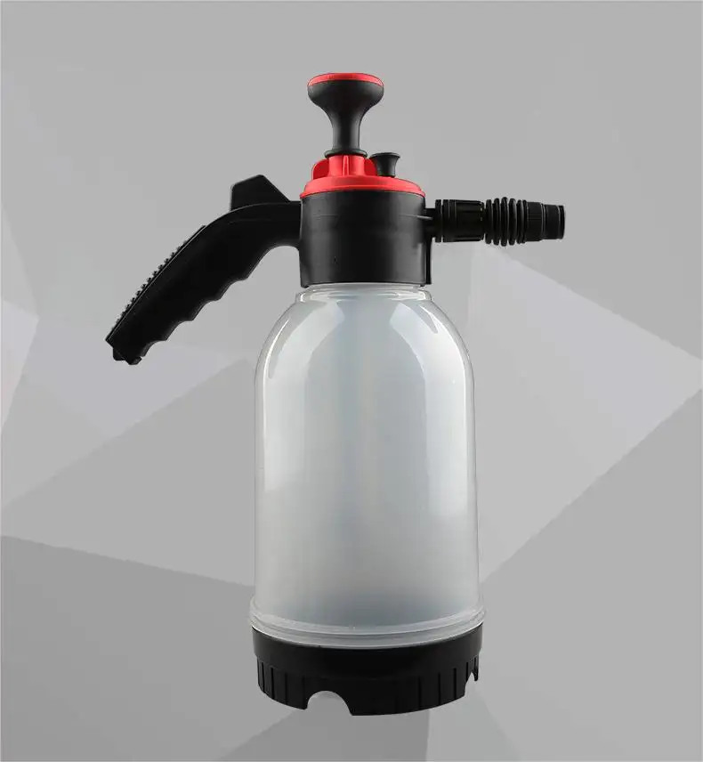 2L manual pneumatic plastic watering pot spray bottle dispenser