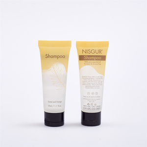 Ensemble d'articles de toilette pour hôtel NISGUR en marque propre, 30 ml, shampoing, gel douche, lotion pour le corps jetables, logo personnalisé, couleur et parfum pour hôtel - Product Image 6