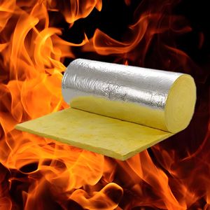 Couverture chauffante chauffante résistante à la chaleur Couvertures <span class=keywords><strong>en</strong></span> <span class=keywords><strong>laine</strong></span> de verre lourde Hebei Rouleau de papier d'aluminium <span class=keywords><strong>Isolation</strong></span> <span class=keywords><strong>en</strong></span> <span class=keywords><strong>laine</strong></span> de <span class=keywords><strong>chanvre</strong></span> - Product Image 1