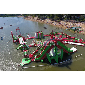 Super emocionante adultos inflable parque de agua juguete <span class=keywords><strong>gigante</strong></span> inflable isla flotante - Product Image 2