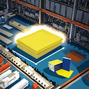 3240 sợi điện Hội Đồng Quản trị điện áp cao cách điện Batt vật liệu sợi thủy tinh cho cách nhiệt - Product Image 3