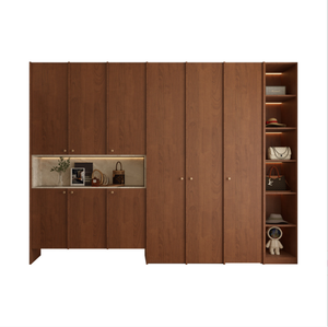 ม้านั่งเก็บรองเท้าสำหรับห้องนั่งเล่นสไตล์โมเดิร์น ทำจากไม้ไผ่หุ้มหนัง พร้อมเบาะรองนั่ง ประหยัดพื้นที่ เป็นมิตรกับสิ่งแวดล้อม - Product Image 1