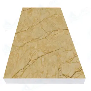 UV board 3mm thickness Clark marble spc wall panel for bathroom pvc marble sheet