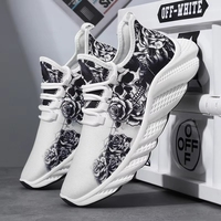 Nouvelles Chaussures de Sport Respirantes en Maille pour Hommes, Tendance Coréenne, Semelle Épaisse, Lacets Avant – Collection Été 2025