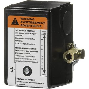 Pressostat Ingersoll-Rand G1/2 SPDT normalement fermé IP65 pour compresseur d'air - Product Image 1