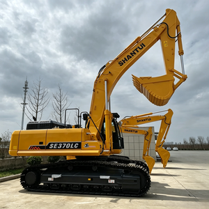 Excavatrice sur chenilles hydraulique SE370 de 37 tonnes, machine de construction lourde, équipement de terrassement minier haute performance - Product Image 2