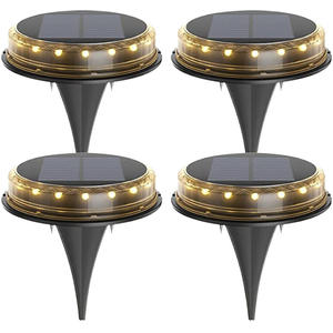 Luces solares LED para jardín, impermeables, para exteriores, alimentadas por energía solar, para iluminación de caminos, para decoración de patio y jardín. - Product Image 2