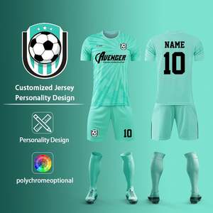 Groene Camisetas De Futbol Originele Voetbalkleding Jersey Zonder Logo Voetbalshirt Voor Voetballers - Product Image 1