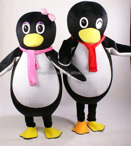 Costume de mascotte de pingouin de <span class=keywords><strong>Madagascar</strong></span> mignon et amusant, costume de mascotte de fête d'Halloween, design personnalisé en forme d'animal - Product Image 3