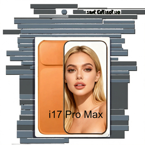Smartphones Oem I17 <span class=keywords><strong>Pro</strong></span> Max 4G LTE Octa Core 64 Go 6,9 pouces Écran LED HD+ 90 Hz Bouton d'action GPS <span class=keywords><strong>Orange</strong></span> - Product Image 3