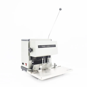 Perforateur de <span class=keywords><strong>papier</strong></span> à trous automatique bon marché Poinçonneuse Livre Perceuse pour calendrier Notebook - Product Image 2