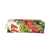 1000Ml Fabriek Aangepaste Verpakkingsdozen Voor Fruitdrank Aseptisch Papier Materiaal Map Type Voor Voedingsindustrie