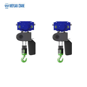 Polipasto Eléctrico de Cadena Tipo Europeo HH de Alta Eficiencia con Carro Motorizado, 1T 2T 5T, Venta al por Mayor - Product Image 4