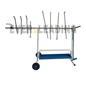 Rotante Heavy Duty Pannello Stand Con Piede Dritto