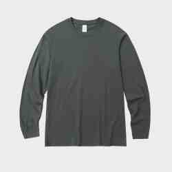 T-Shirt a Costine a Maniche Lunghe 100% Cotone per Uso Quotidiano, Casa e Esterno, 230GSM, Indossabile da Solo o Stratificata, Versatile e Semplice - Product Image 4