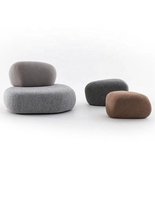 Canapé modulable de salon personnalisé Canapé modulable en tissu mousse
