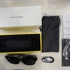 8MP Fotoğraf Çekme ve 1080P Video Kayıt Özellikli, 32GB Depolama Alanlı ve IP64 Su Geçirmez V03 Akıllı Kamera Gözlükleri - Product Image 3