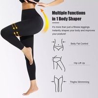 Leggings Deportivos HEXIN con Servicio OEM y ODM, Cintura Alta, Efecto Levanta Glúteos, Diseño con Bolsillos, Leggings Moldeadores de Cintura