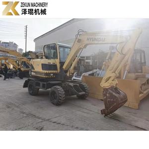 Prezzo a buon mercato 6 Ton usato <span class=keywords><strong>Hyundai</strong></span> 60 ruote escavatore <span class=keywords><strong>R60</strong></span> R60W R60W-9 - Product Image 2