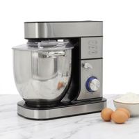 Mixer Kue Makanan Stainless Steel Terbaru Berkualitas Tinggi Pengolah Makanan Dapur 2000W Stand Mixer Dengan Mangkuk 6 Liter
