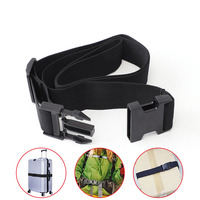 Sangle de Valise Réglable en Plastique Robuste de Haute Qualité avec Boucle à Libération Rapide et Sangles en Tissu Portables