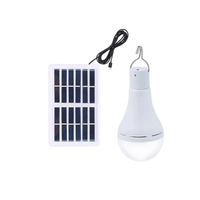 Bombilla Solar LED de 7W para Exteriores con Control Remoto, Temporizador, Luz de Emergencia para Camping, Pesca y Actividades al Aire Libre