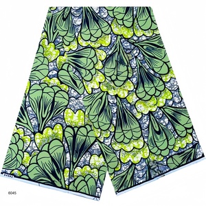 Tissu africain en cire véritable bio 100% coton, batik, <span class=keywords><strong>dentelle</strong></span>, robe, sac, chemise, 6 yards, <span class=keywords><strong>pagne</strong></span> hollandais - Product Image 1