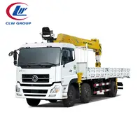 10tons 12 tons 14tons DONGFENG Auto Crane 4 Arm Hydraulic Telescope Lift Crane Truck At Lowest Price