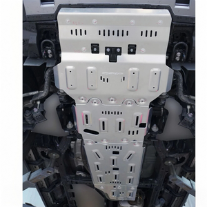 Système de plaque de protection robuste JK en alliage Al-Mg de 8 mm pour LEXUS GX550, protection tout-terrain, ensemble complet, argenté, installation facile - Product Image 1