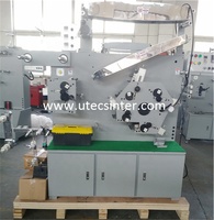 UGS42 4 2 HY Imprimante flexographique automatique d'étiquettes en tissu de taffetas de plusieurs couleurs, machine d'impression flexographique en polyester satiné