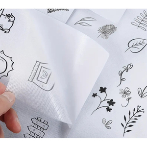 Suda çözünür sabitleyici ve yapışkanlı nakış kağıdı nakış için suda çözünür sabitleyici - Product Image 3