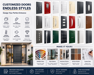 <span class=keywords><strong>Porte</strong></span> d'Ingresso di Lusso Intelligenti in <span class=keywords><strong>Alluminio</strong></span> Pressofuso, <span class=keywords><strong>Porte</strong></span> Esterne di Sicurezza Antifurto in Lega di <span class=keywords><strong>Alluminio</strong></span> - Product Image 5