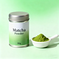 Poudre de matcha biologique en marque privée OEM, poudre pure, poudre de matcha de qualité supérieure, boîte de 30 g