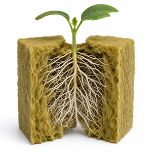 Blocs de semis de plantation à haute rétention d'eau et respirants pour l'agriculture et l'horticulture Laine de roche agricole - Product Image 1