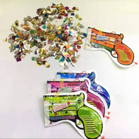 Pistolet gonflable à main cool et transfrontalière, jouets de pistolet à feu d'artifice gonflable pour fête d'anniversaire