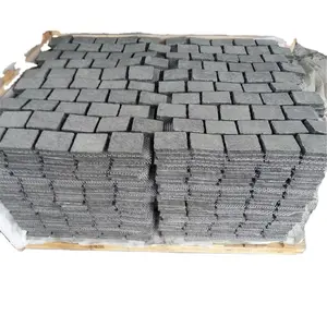 Pavimentadora de granito negro para exteriores de China G684