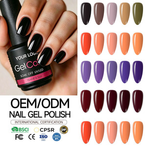 Esmalte de Uñas en Gel UV OEM ODM de 15 ml, Removible en Agua, Uso Profesional en Salón, Múltiples Colores, Acabado de Lujo, No Tóxico, Certificado MSDS CPSR - Product Image 1