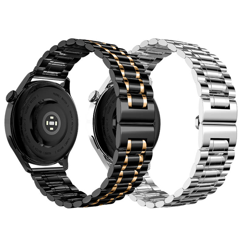Five Beads CHARM Stainless Steel 22mm Strap Compatible for for for Smart Watch Band Southeast Asia Cross-Border Hot