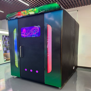 Cabine de karaoké miniature JFP pour 6 à 8 joueurs, insonorisée, en libre-service, avec écran tactile, 80 000 chansons pour le divertissement dans les centres commerciaux - Product Image 1