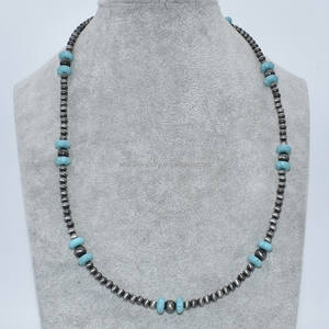 סגנון מערבי קטנטן נוואג פנינים פנינים בעבודת יד עגיל - Product Image 6