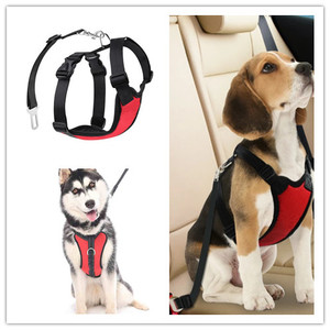 Kingtale Réglable d'animal familier de sécurité de chat de chien conduit voiture véhicule chien ceinture de sécurité <span class=keywords><strong>harnais</strong></span> - Product Image 3