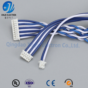 Conjunto de Cabos de Sinal com Conector Codificado por Cores Azul e Branco, com Fio de Cobre Puro Torcido Multipino de Dupla Ponta Personalizado - Product Image 3